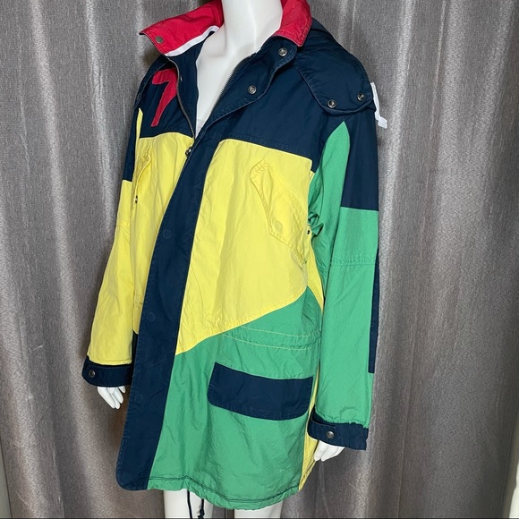 Ralph Lauren Women's Yacht Club 1992 Multicolor Hooded Jacket - Picture 8 of 17